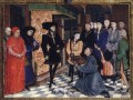 Miniatura de la primera página de las Chroniques de Hainaut Rogier van der Weyden